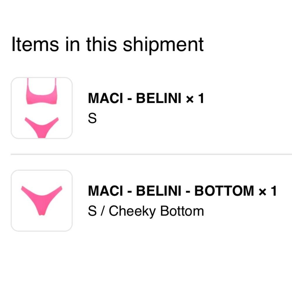 Nwt Maco Bellini Triangl swimwear bikini small